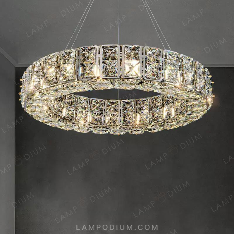 Ring chandeliers and light fixtures. TAKI R