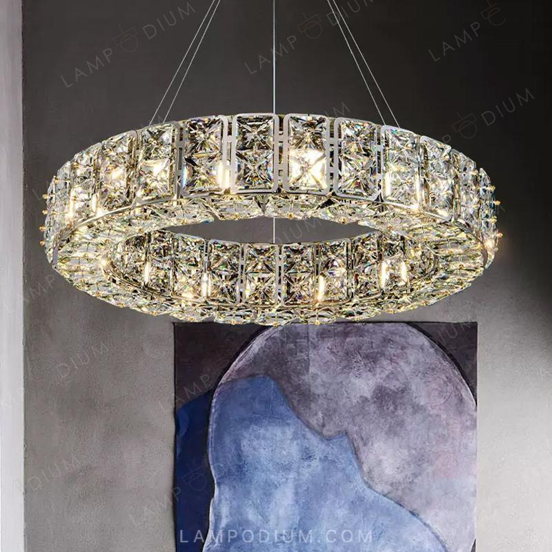 Ring chandeliers and light fixtures. TAKI R