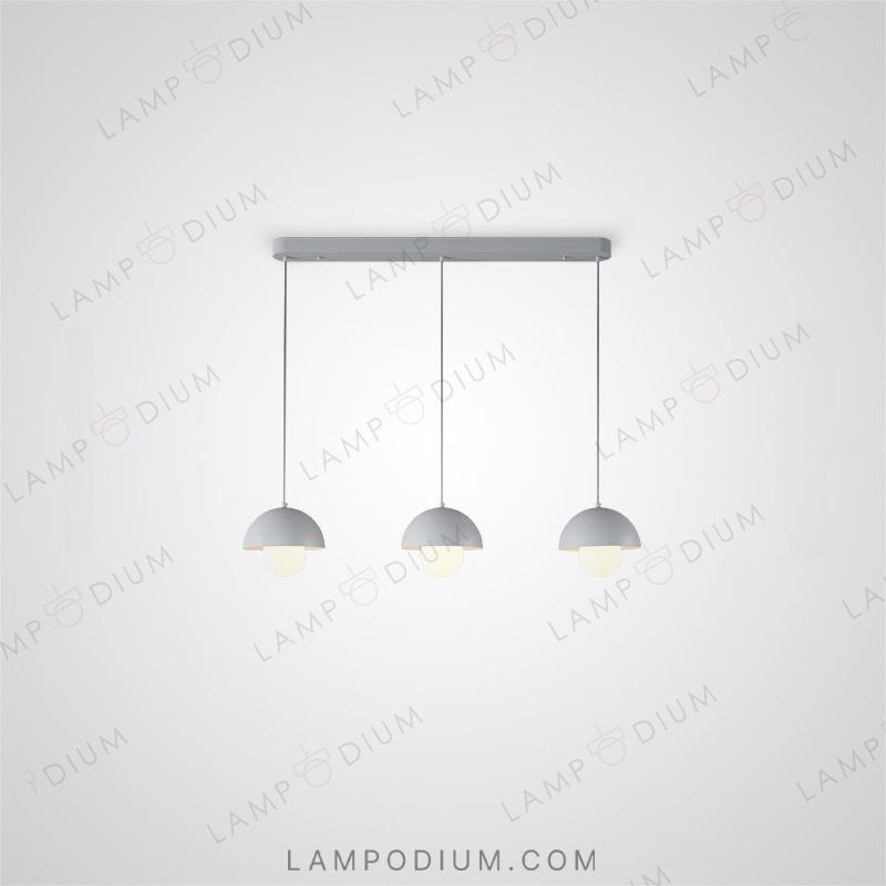 Ready combination of luminaires TEODOR TRIO