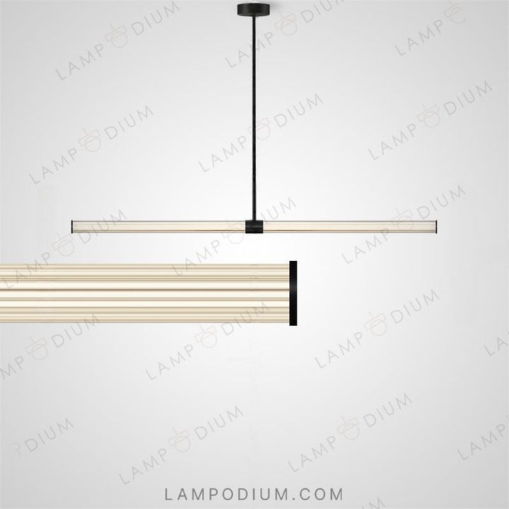 Linear, row luminaire TEOFIL