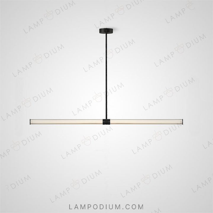 Linear, row luminaire TEOFIL