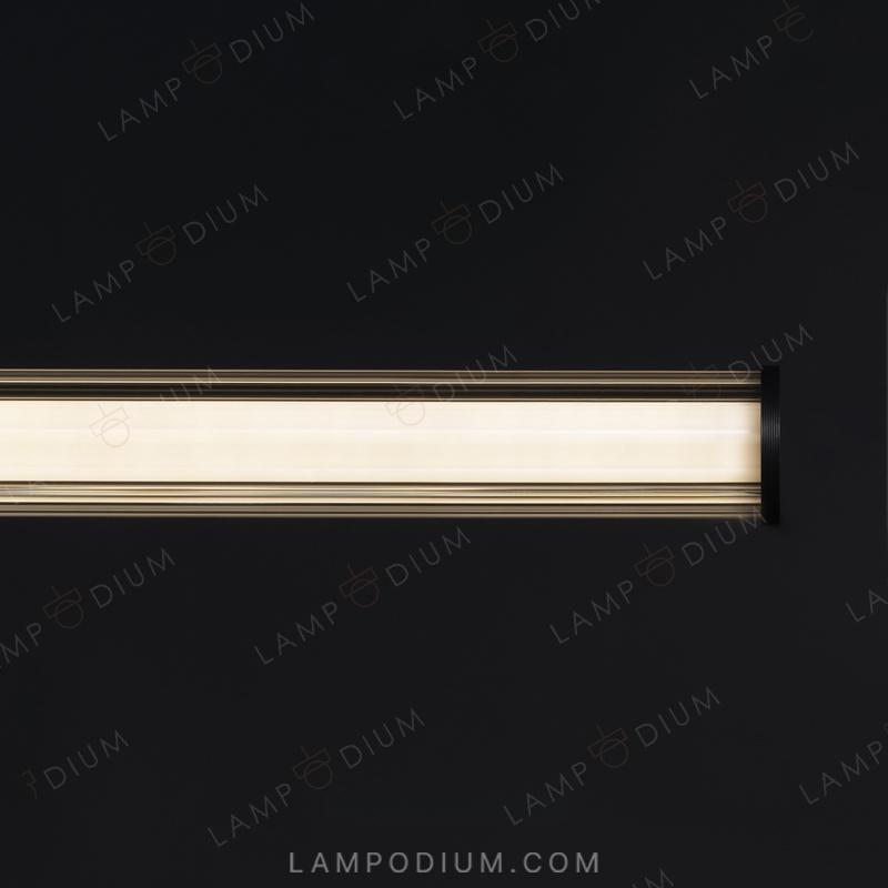 Linear, row luminaire TEOFIL