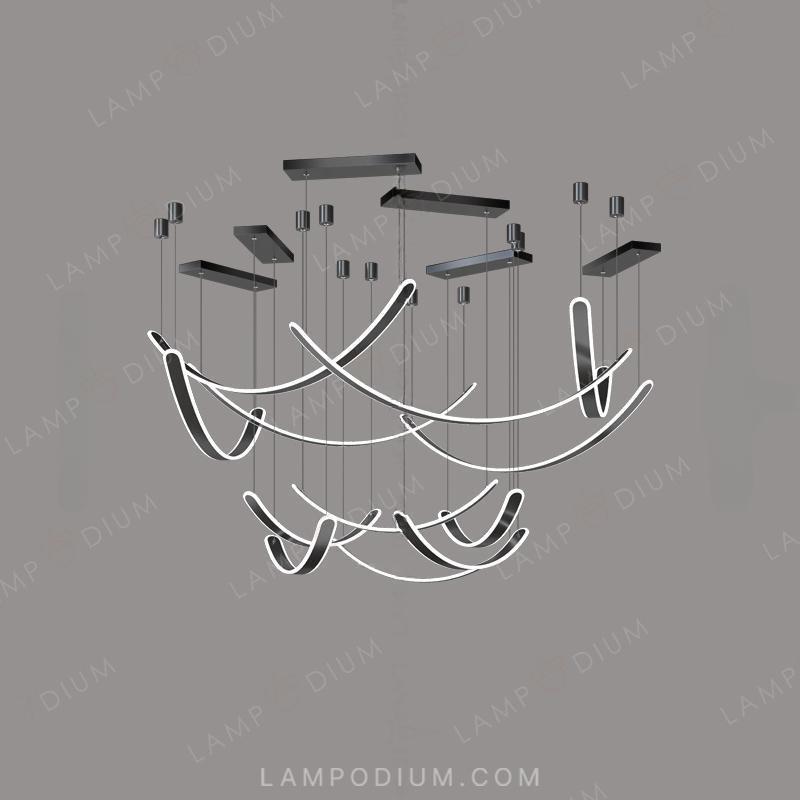 Ready combination of light fixtures TEOLINE COMBO