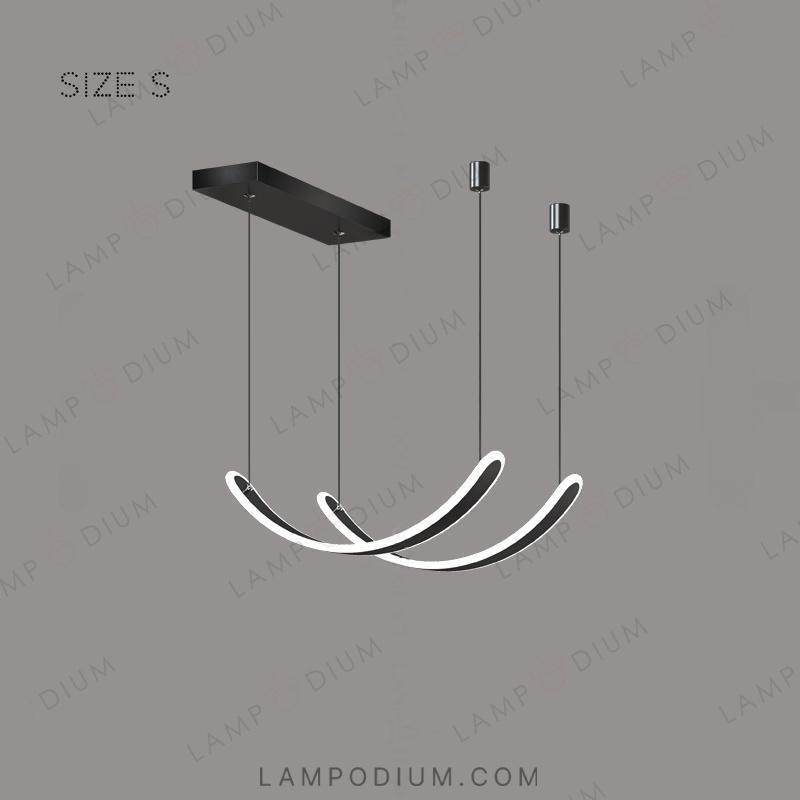 Pendant light TEOLINE DUO