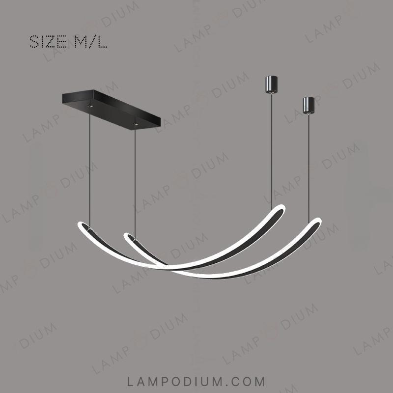 Pendant light TEOLINE DUO