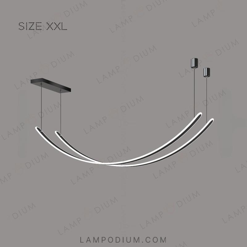 Pendant light TEOLINE DUO