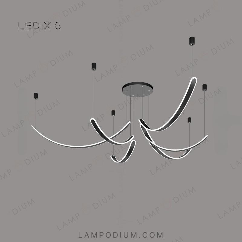 Ready combination of lighting fixtures TEOLINE