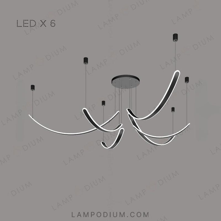 Ready combination of lighting fixtures TEOLINE