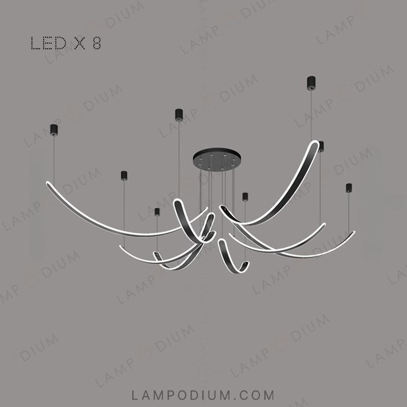 Ready combination of lighting fixtures TEOLINE