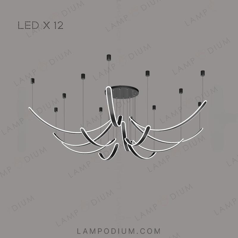 Ready combination of lighting fixtures TEOLINE