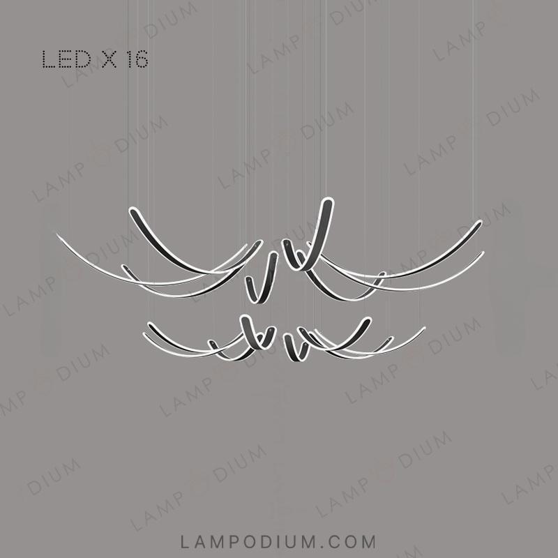 Ready combination of lighting fixtures TEOLINE