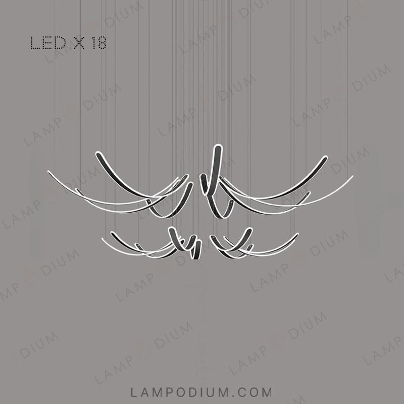 Ready combination of lighting fixtures TEOLINE