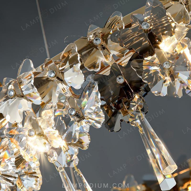 Circular chandeliers and light fixtures TERRANCE