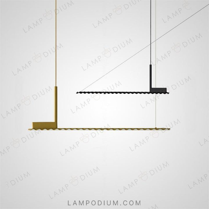 Linear, row luminaire TOBBY LONG