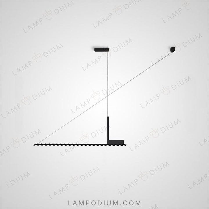 Linear, row luminaire TOBBY LONG