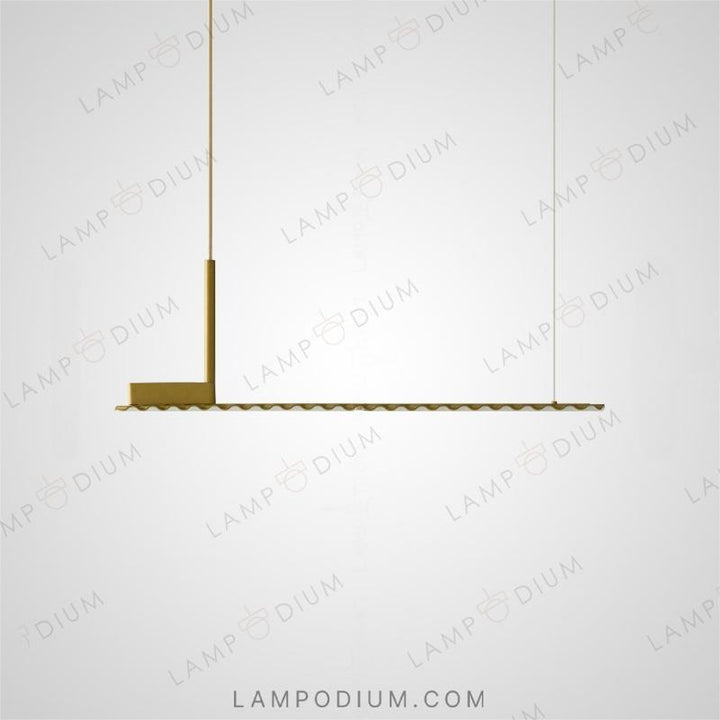 Linear, row luminaire TOBBY LONG