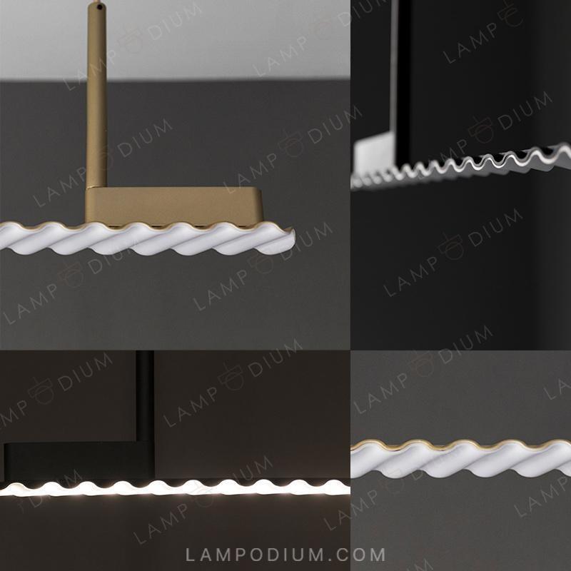 Linear, row luminaire TOBBY LONG