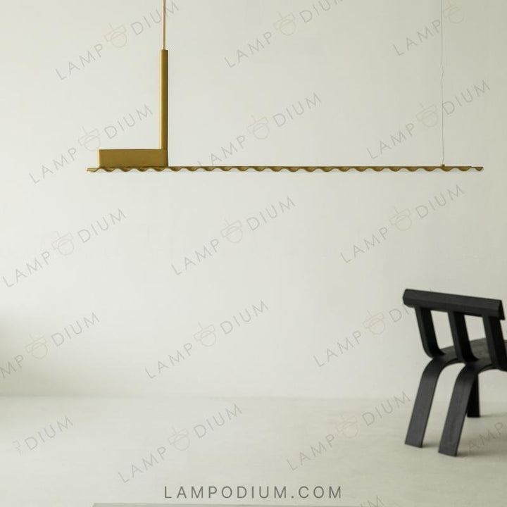 Linear, row luminaire TOBBY LONG