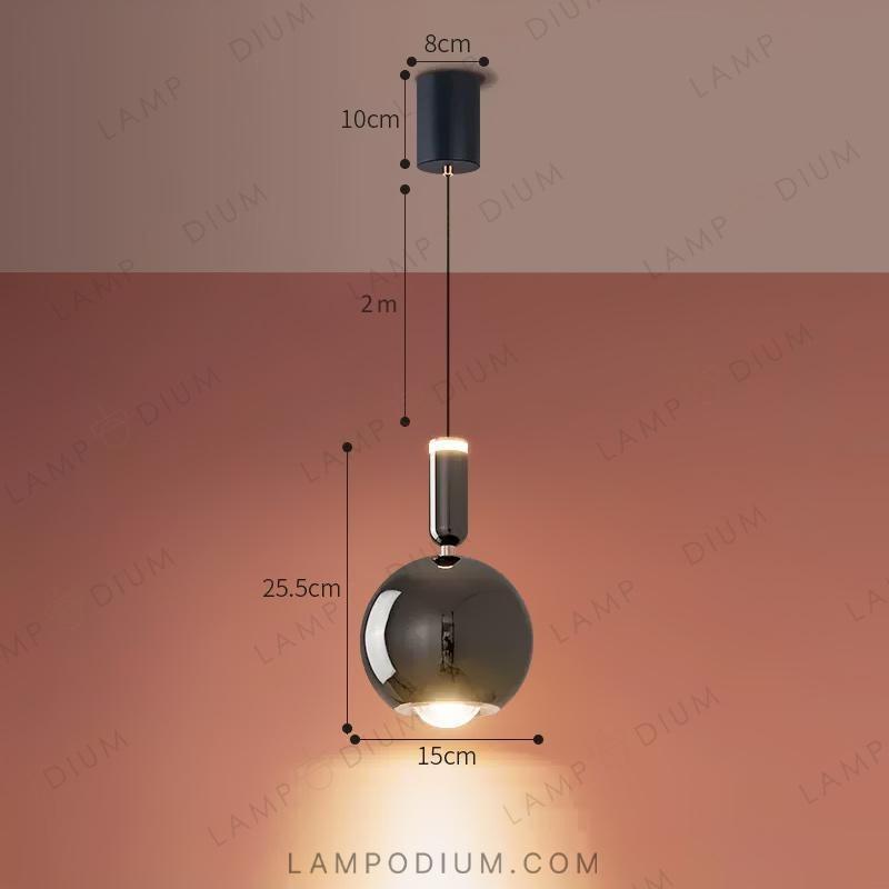 Pendant light TOFT ORB