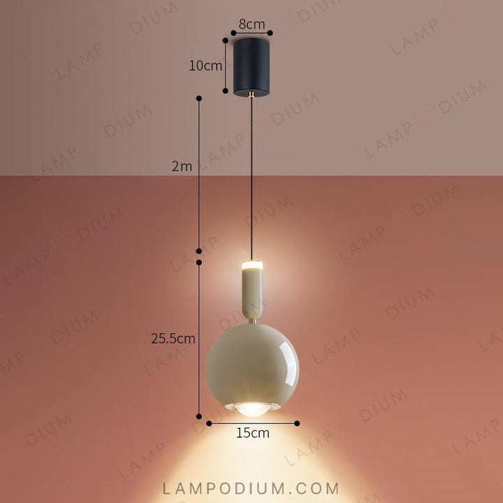 Pendant light TOFT ORB