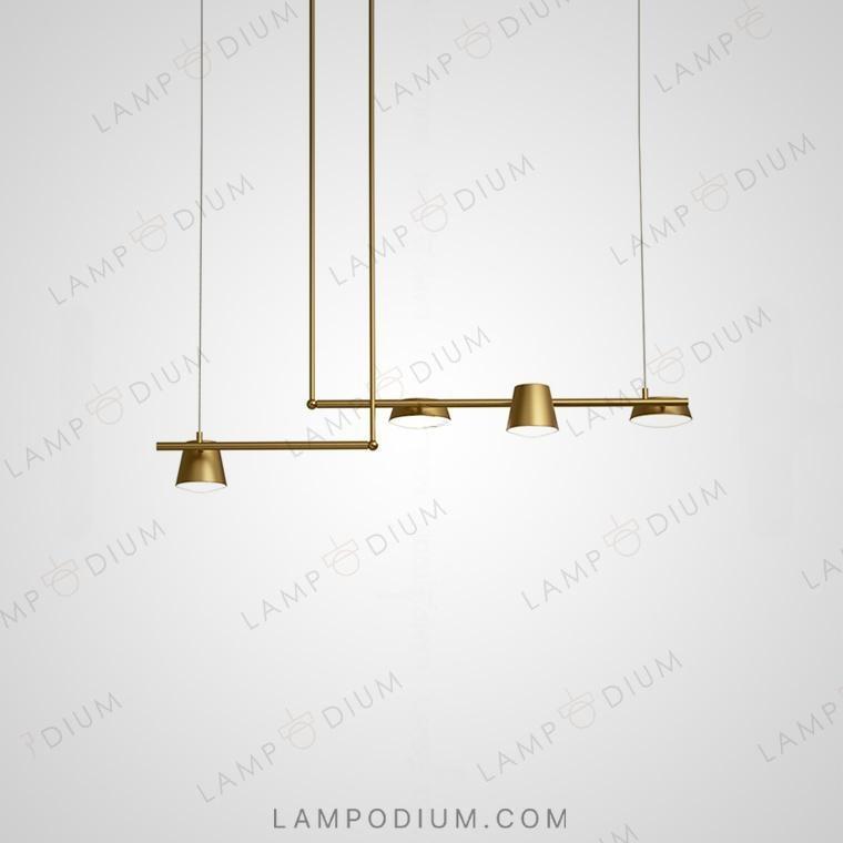 Linear, row luminaire TOIVOLA