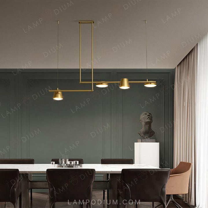 Linear, row luminaire TOIVOLA