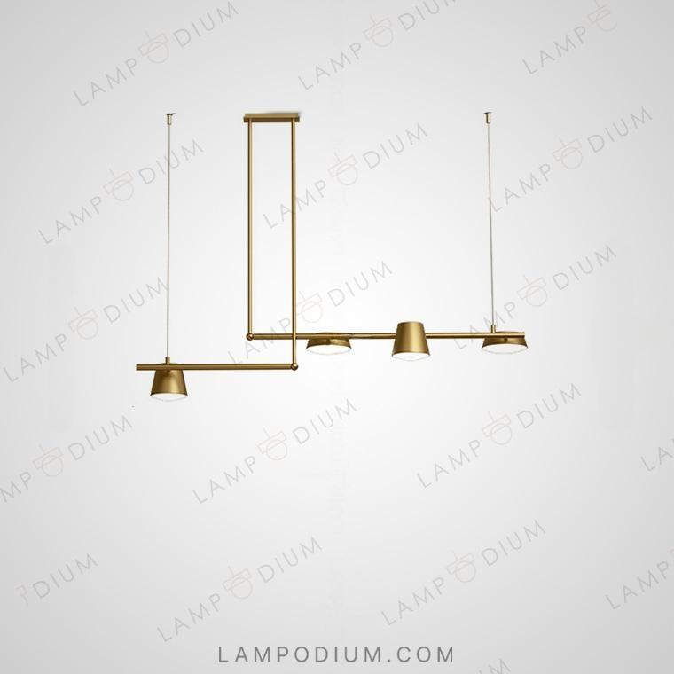 Linear, row luminaire TOIVOLA