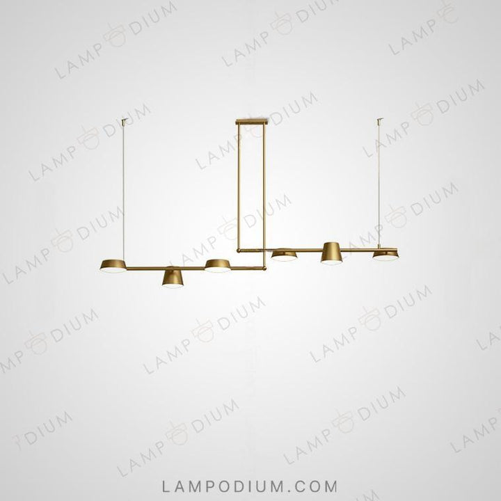 Linear, row luminaire TOIVOLA