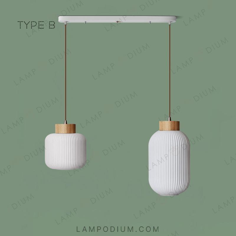 Ready combination of luminaires TOLLE DUO