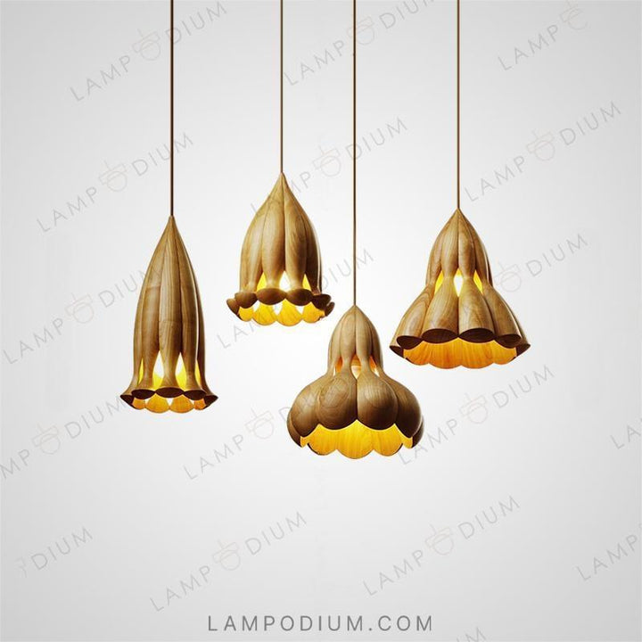 Hanging light fixture TOMPA