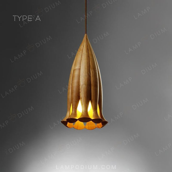 Hanging light fixture TOMPA