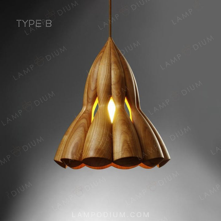 Hanging light fixture TOMPA