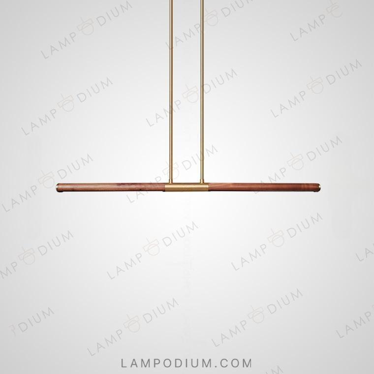 Linear, row luminaire TORDIS