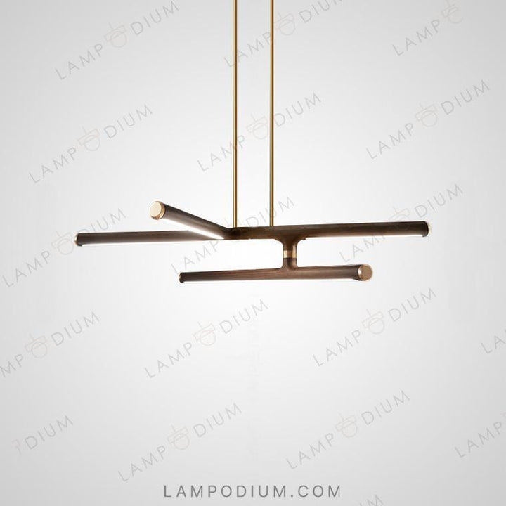 Linear, row luminaire TORDIS