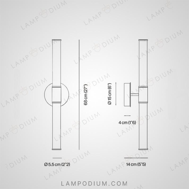 Wall lamp TORRENT