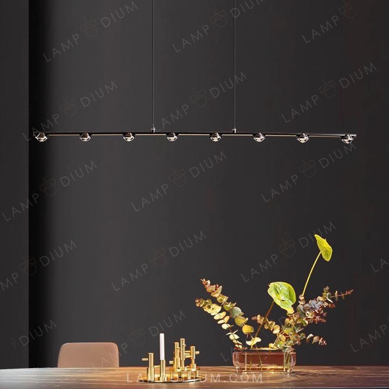 Linear, row luminaire TORRES LONG