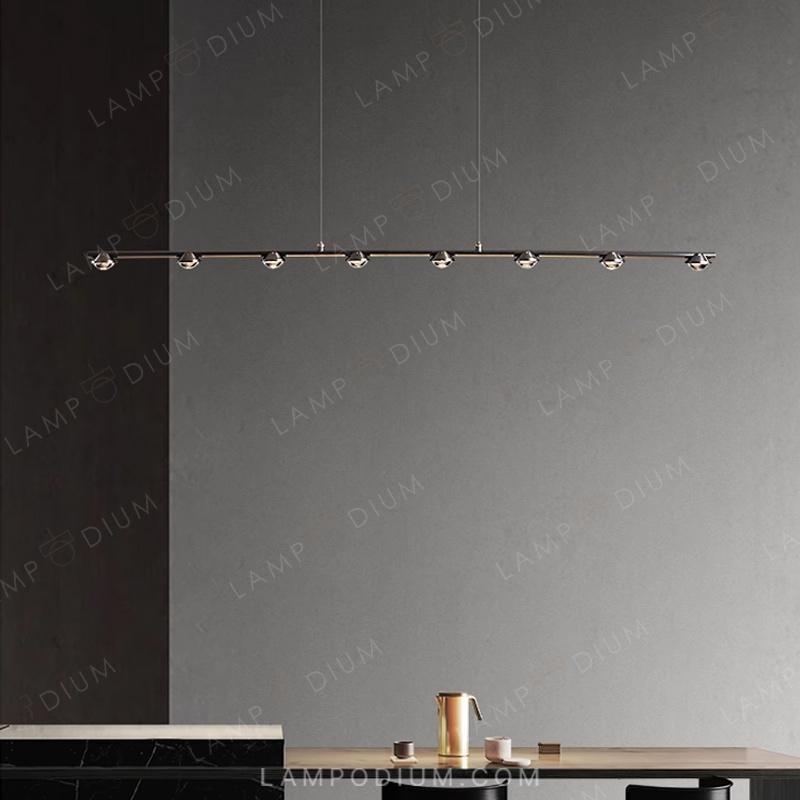 Linear, row luminaire TORRES LONG