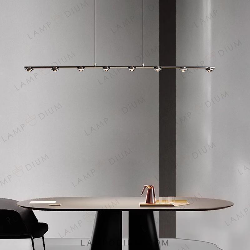 Linear, row luminaire TORRES LONG