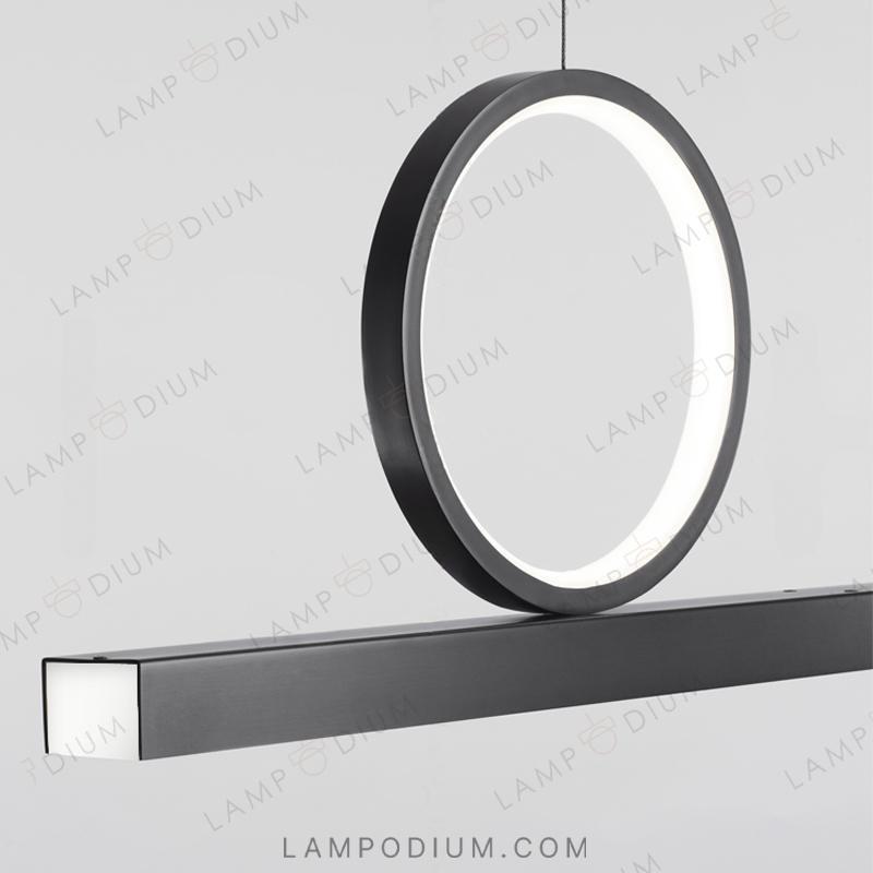 Linear, row luminaire TORVID