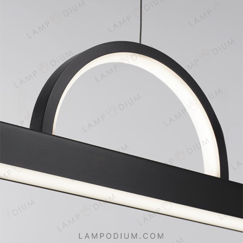 Linear, row luminaire TORVID