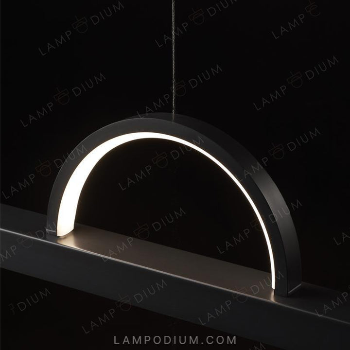 Linear, row luminaire TORVID