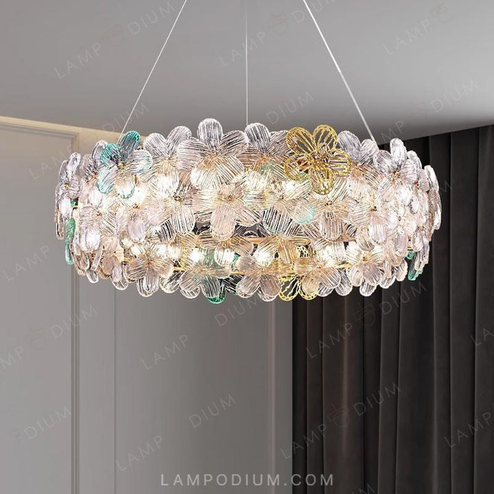 Circular chandeliers and light fixtures TOTTI B