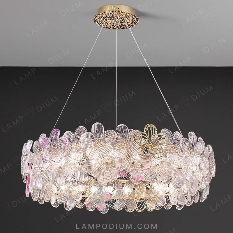 Circular chandeliers and light fixtures TOTTI B