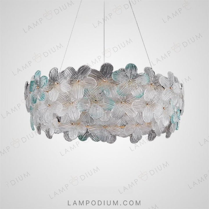 Circular chandeliers and light fixtures TOTTI