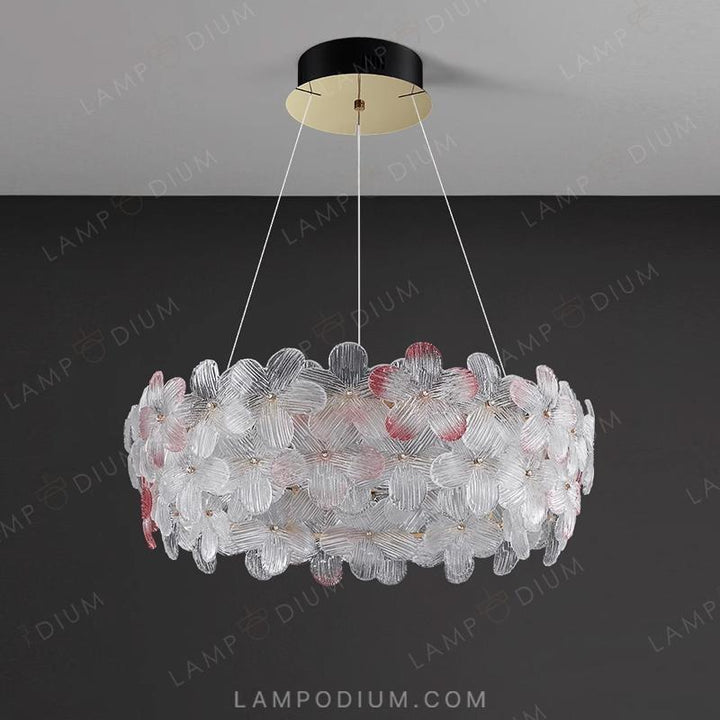 Circular chandeliers and light fixtures TOTTI