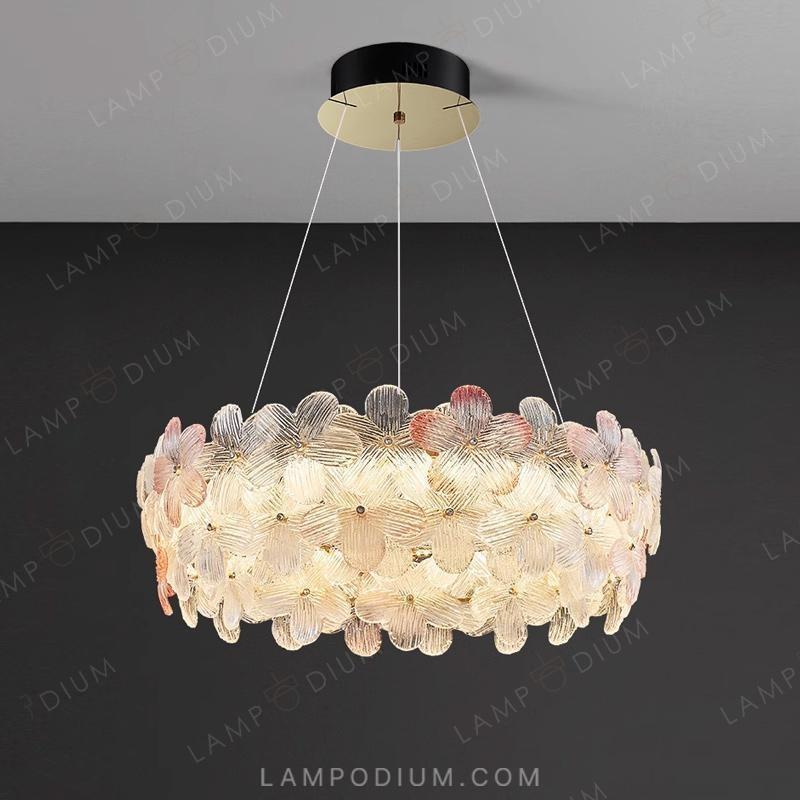 Circular chandeliers and light fixtures TOTTI