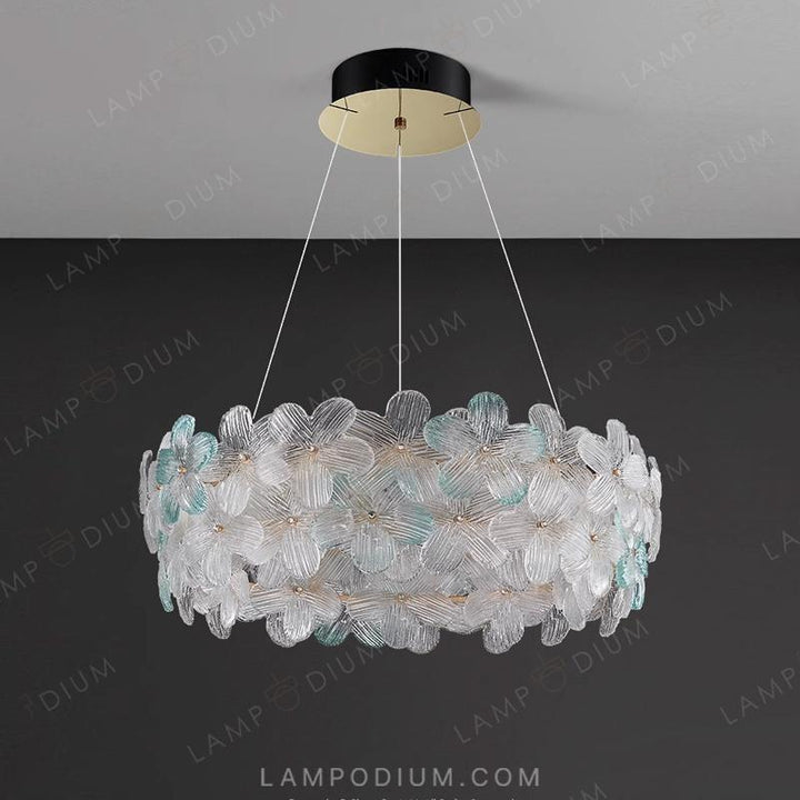 Circular chandeliers and light fixtures TOTTI