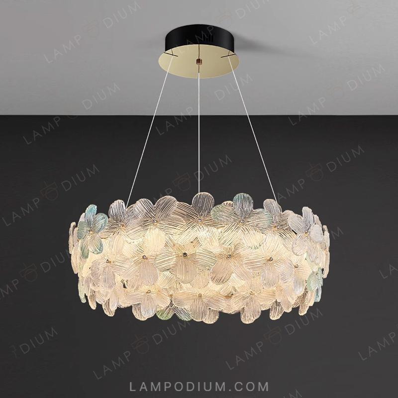 Circular chandeliers and light fixtures TOTTI