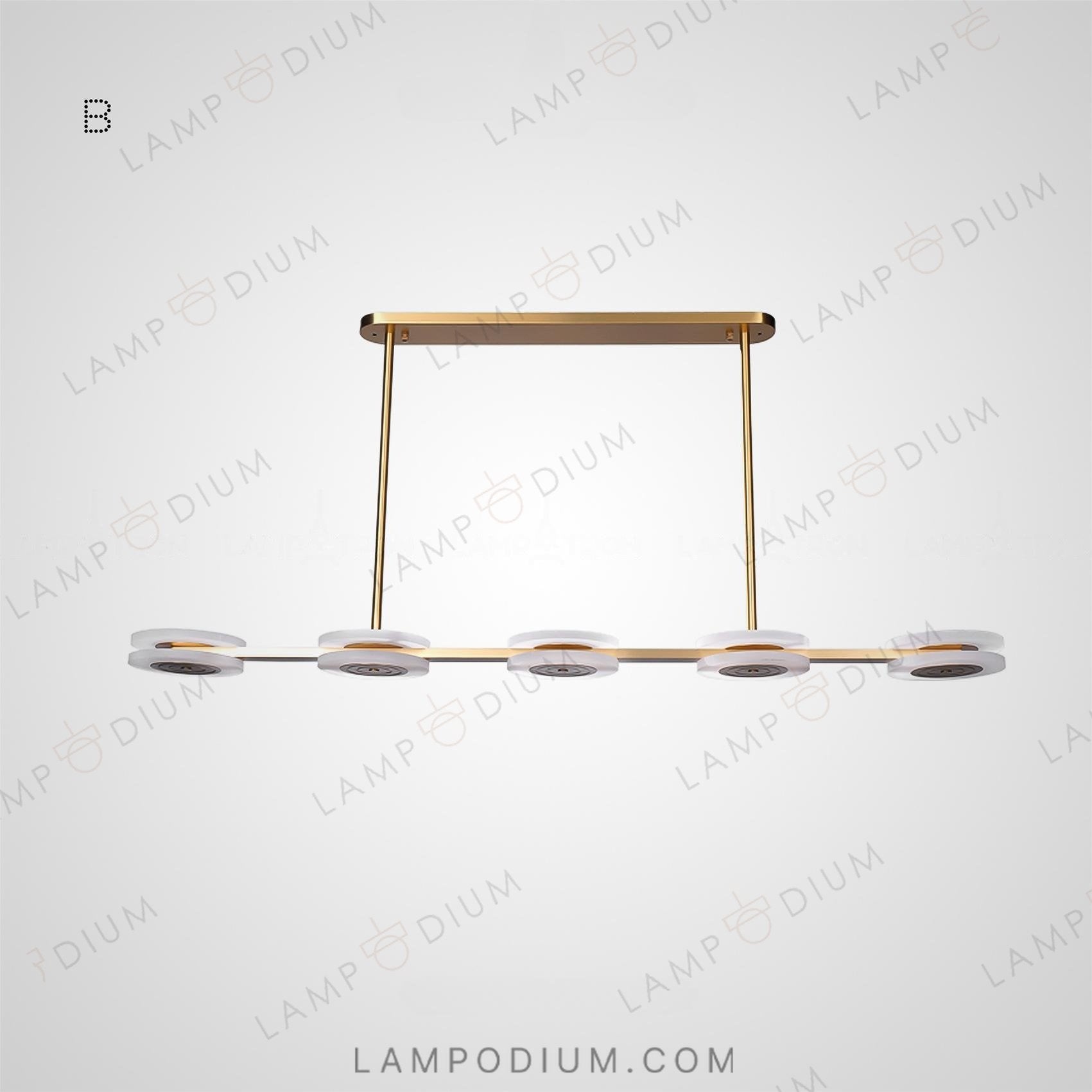 Linear, row luminaire TRACY LONG