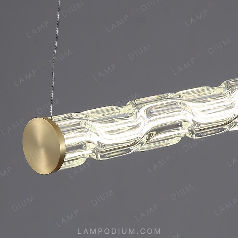 Linear, row luminaire TRICKLE